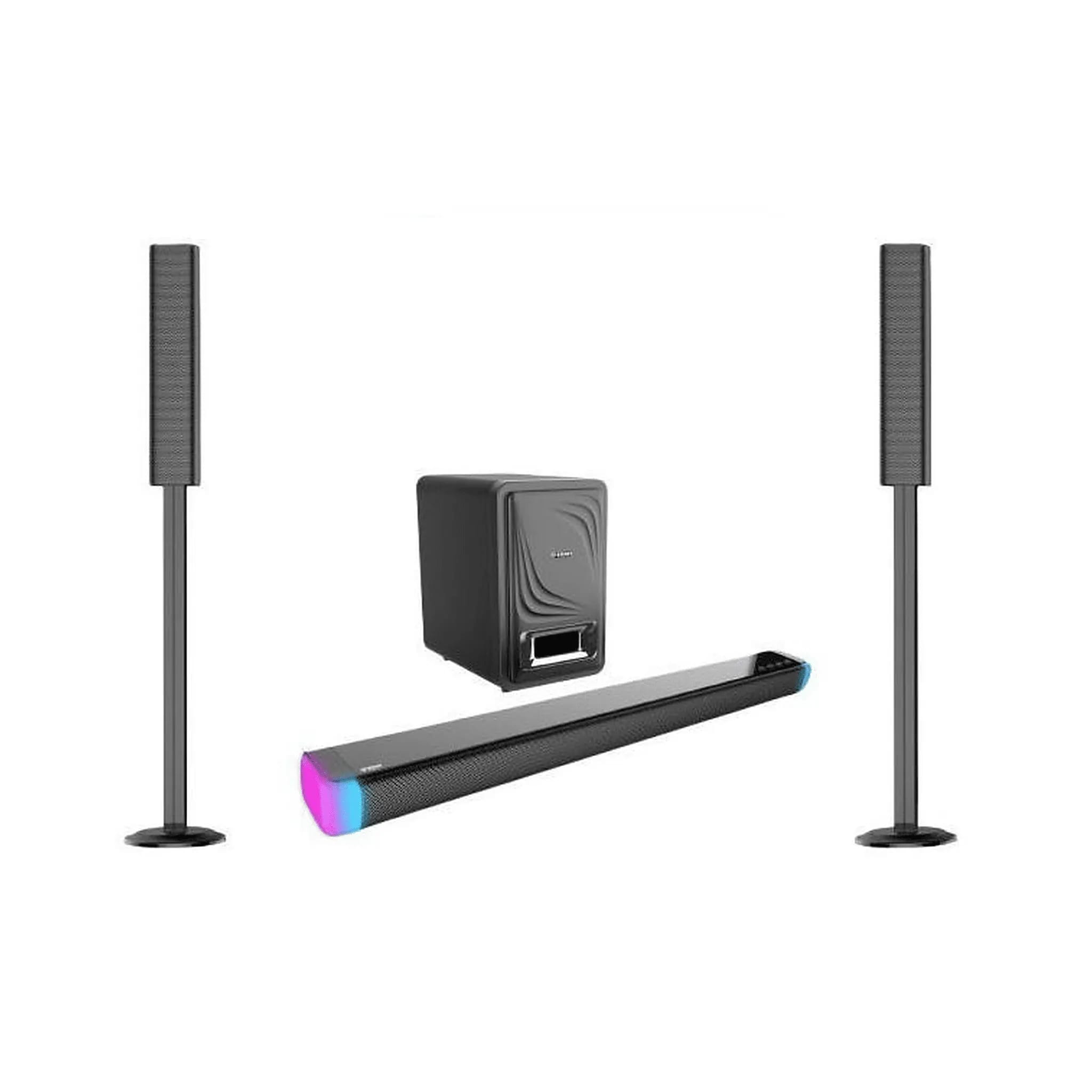 Barre de son 800 W avec caisson de basses