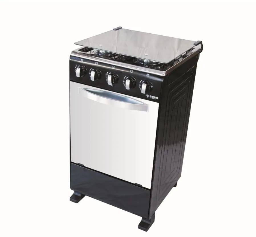 Cuisinière à gaz 4 feux avec four