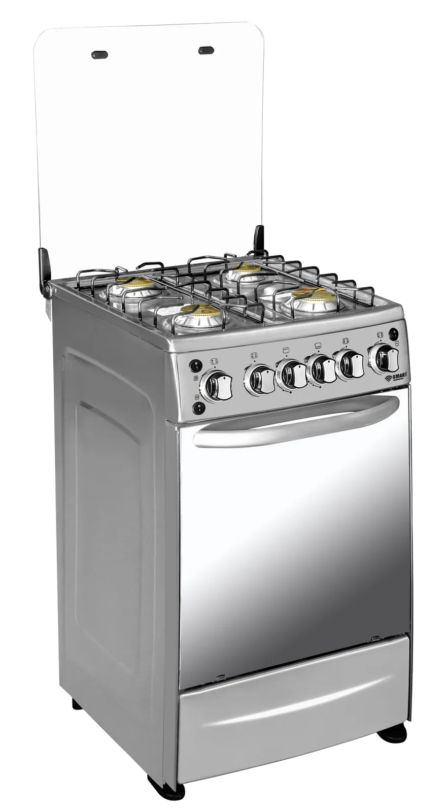 Cuisinière à gaz 4 feux avec four