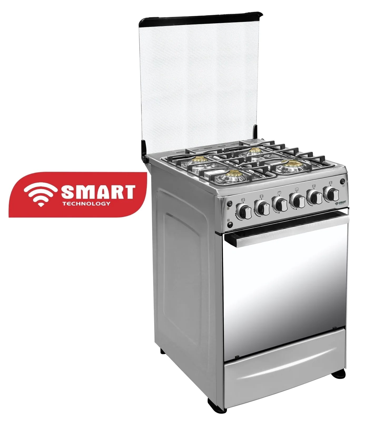 Cuisinière à gaz 4 feux avec four