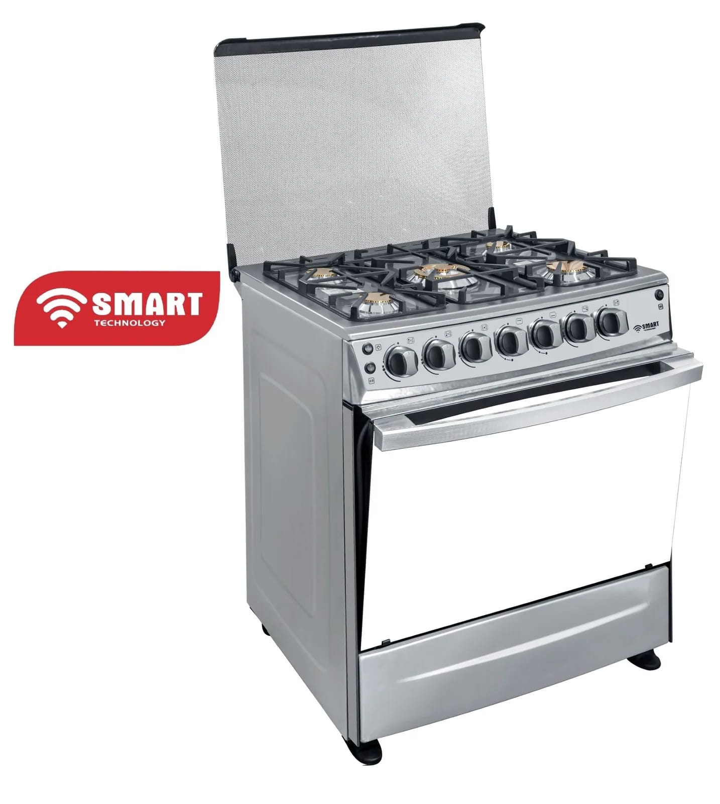 Cuisinière à gaz 5 feux avec four