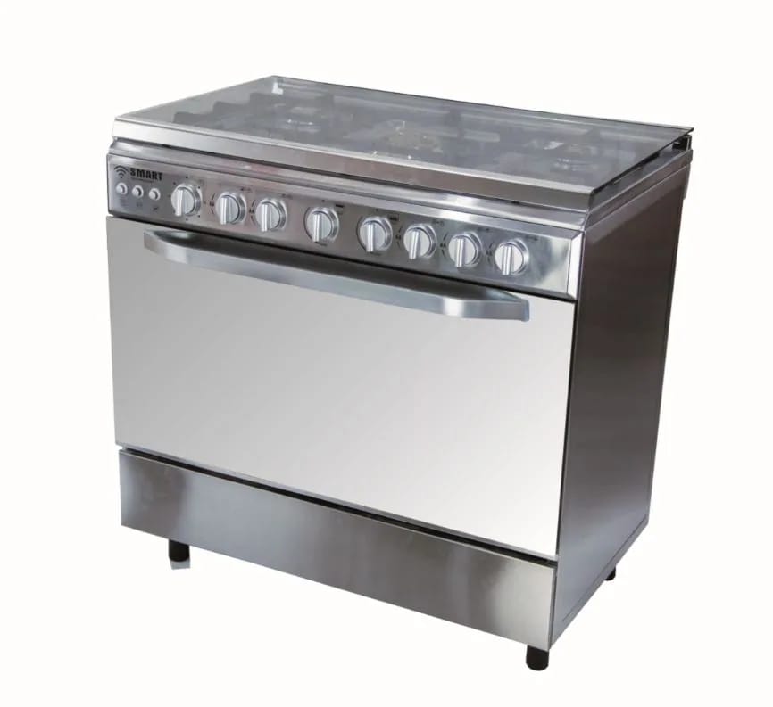 Cuisinière à gaz 5 feux avec four - Miniature 2