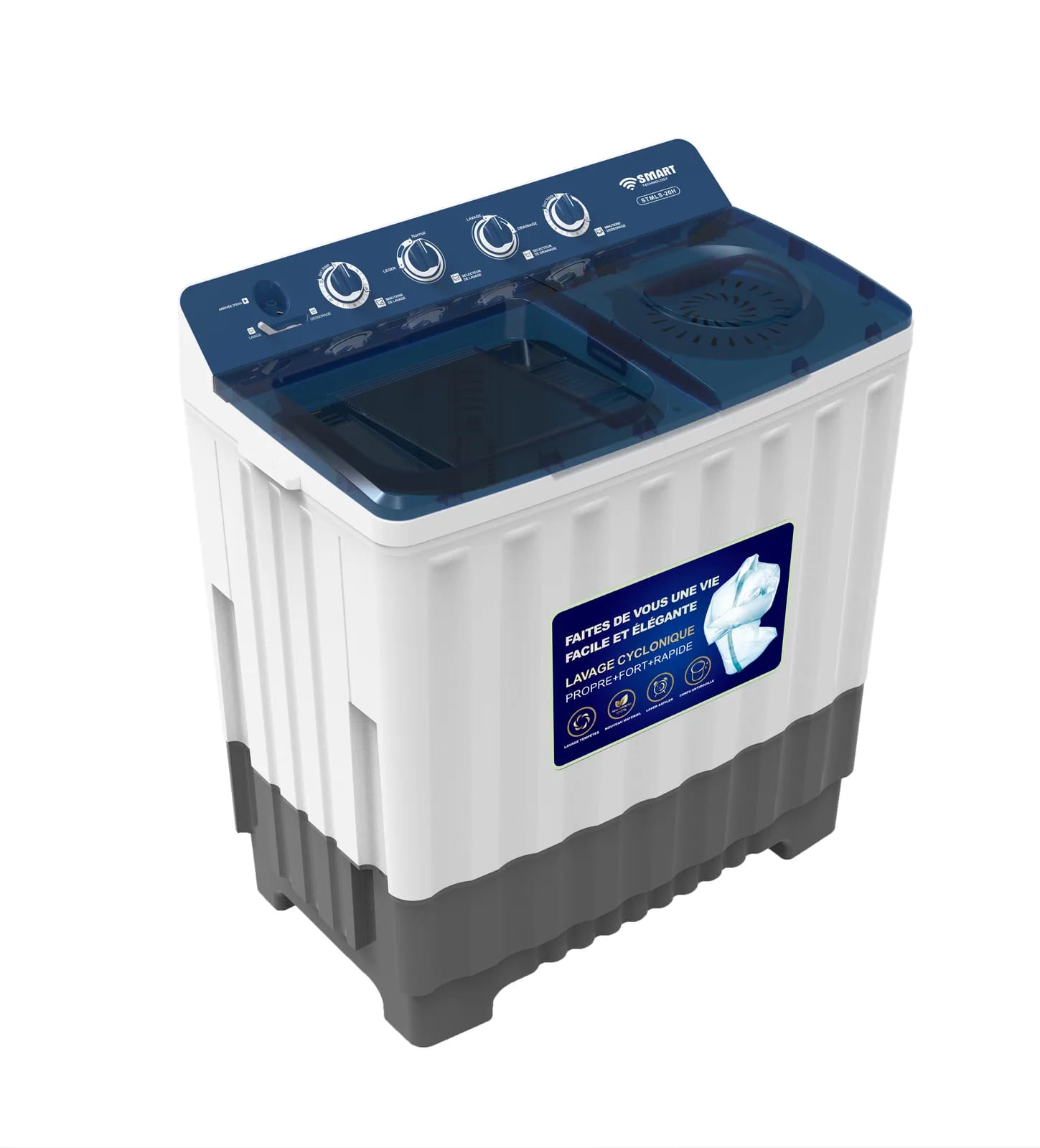 Lave-linge semi-automatique 20 kg - Miniature 3