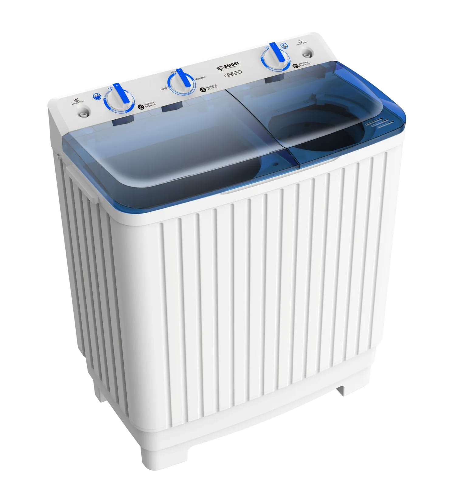 Lave-linge semi-automatique 7 kg