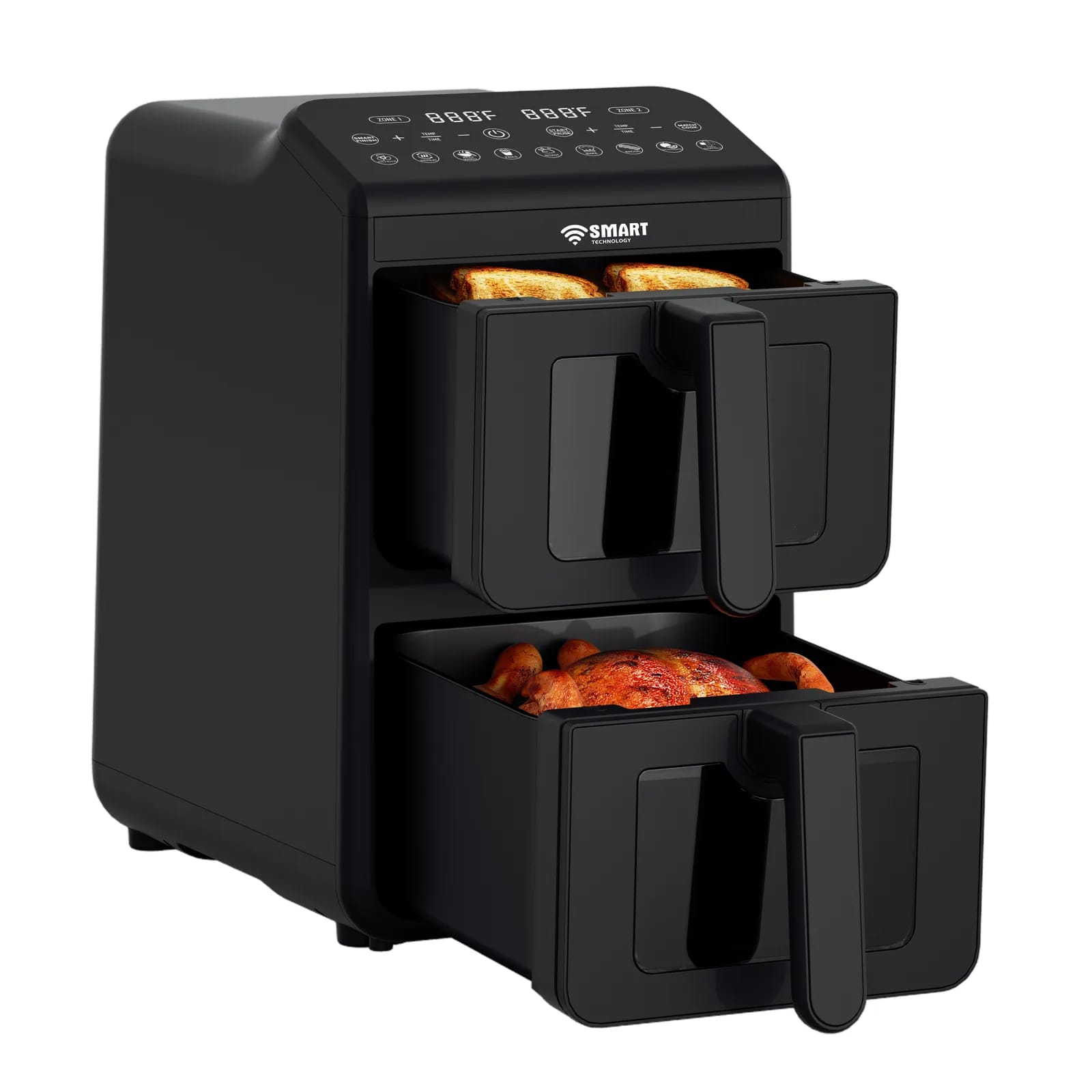Friteuse sans huile double zone 10 L - Miniature 3