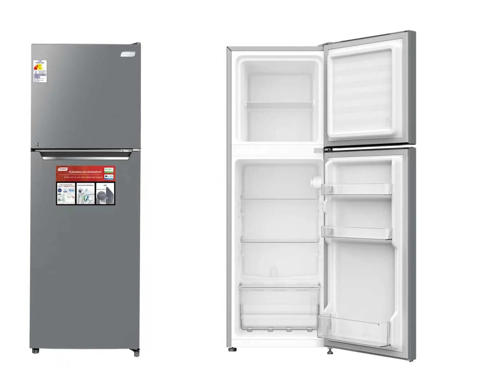 Réfrigérateur 2 portes 138 L