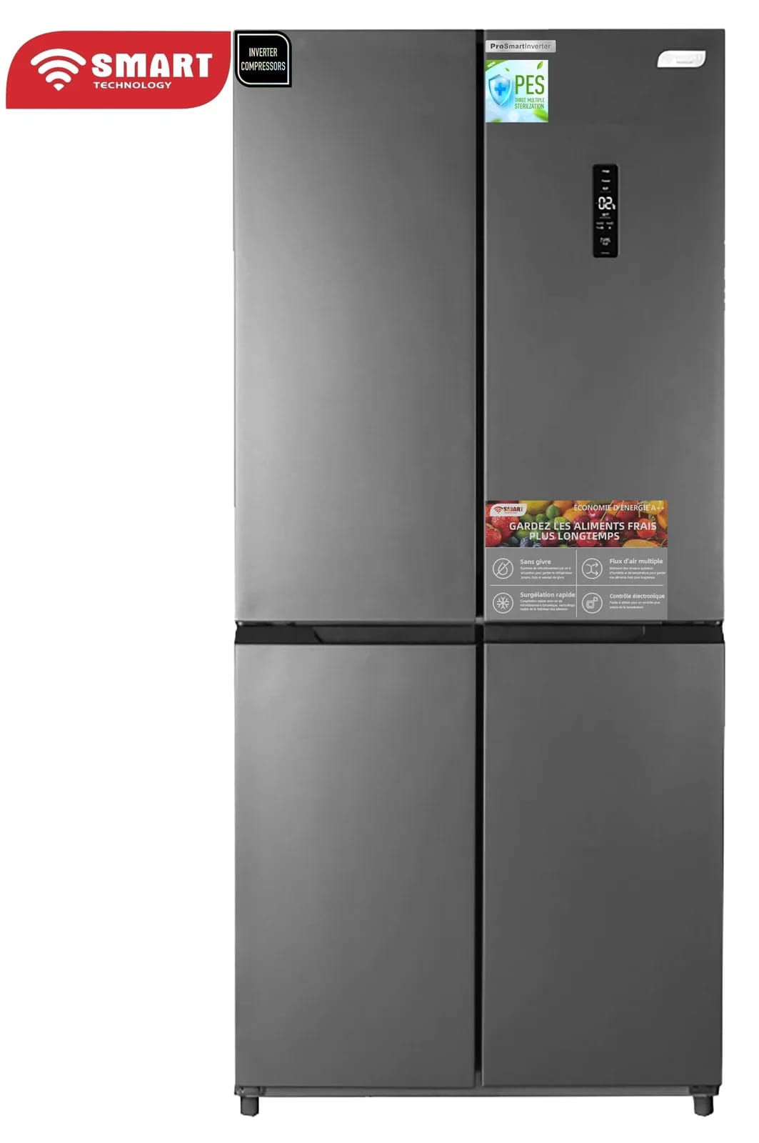 Réfrigérateur multiportes 442 L No Frost