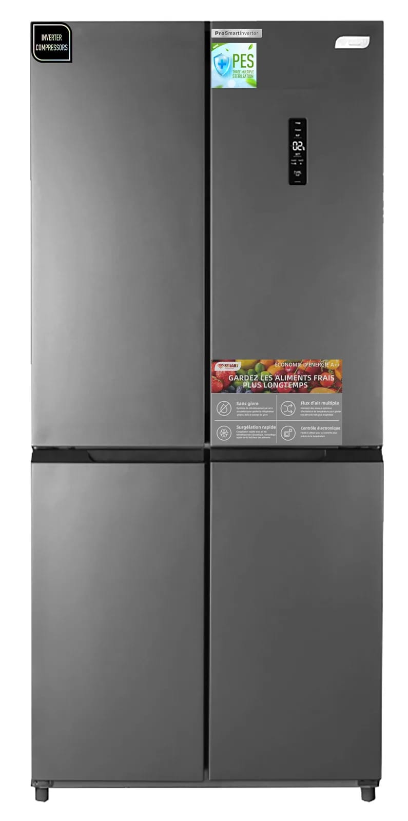 Réfrigérateur multiportes 442 L No Frost - Miniature 2