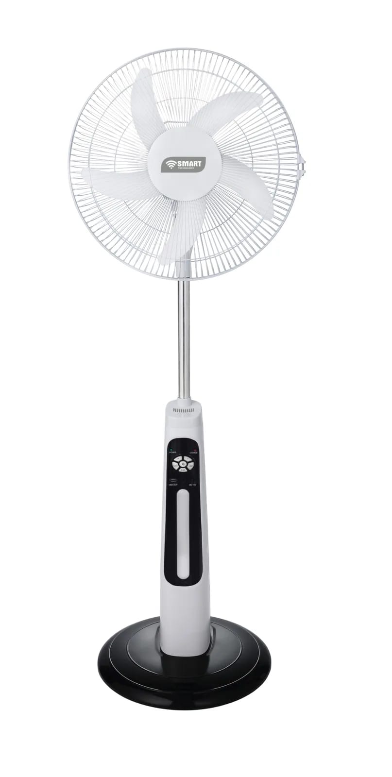 Ventilateur sur pied 16 pouces rechargeable